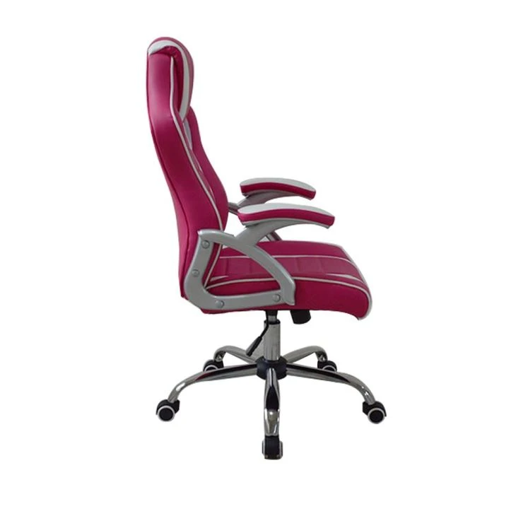 Gaming Racing Silla Office Computer Chair Ergonomic Swivel Leather Pink Executive E-sport PC Game Racing Seat Y-2683