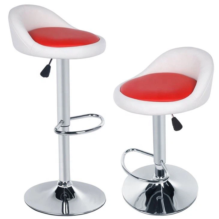 GUYOU GY-1021 Fashion Modern Swivel Club Home Iron Bar Stool Chair