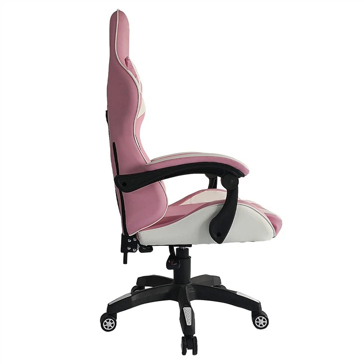 Y-1-2438 Lady Women's Gift Lovely Pink Reclining Ergonomic Computer Gaming Chair