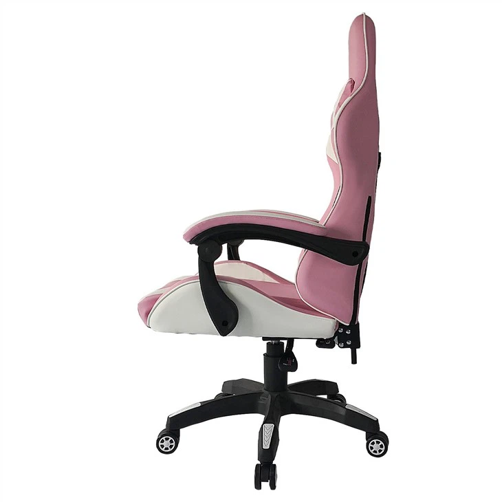Y-1-2438 Lady Women's Gift Lovely Pink Reclining Ergonomic Computer Gaming Chair